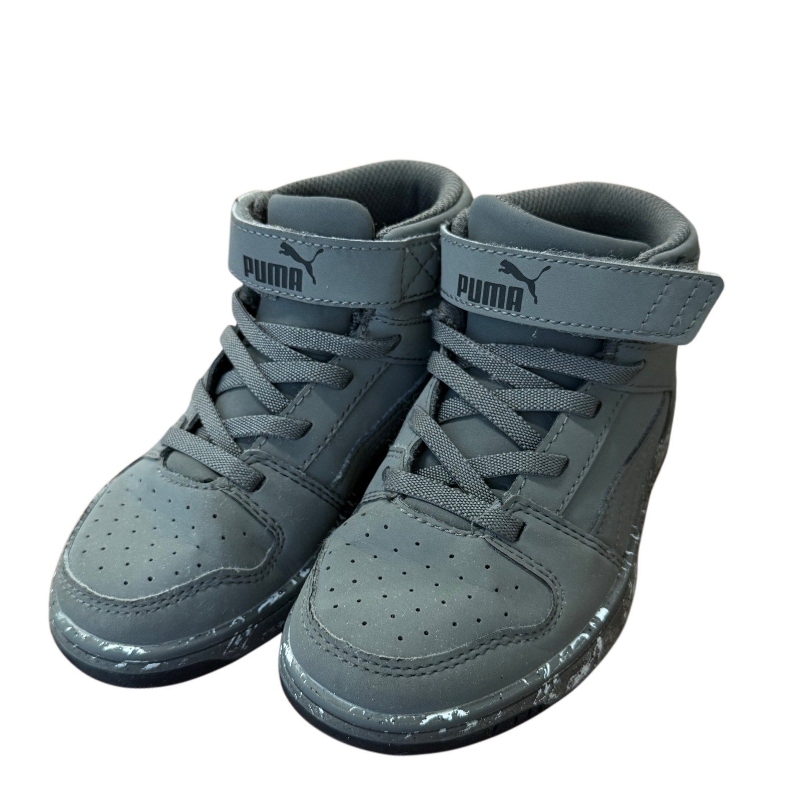 Puma Boys grey sneakers in size 11C