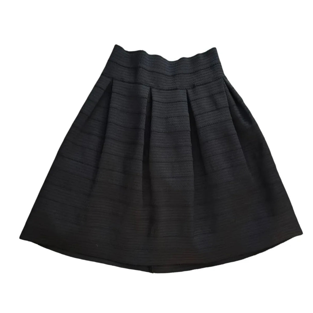 New York & Company A-Line Mini Skirt Black
