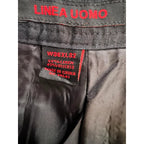 Linea Uomo Set of Short Sleeve Linen Blend Button-Up Shirt and Pants