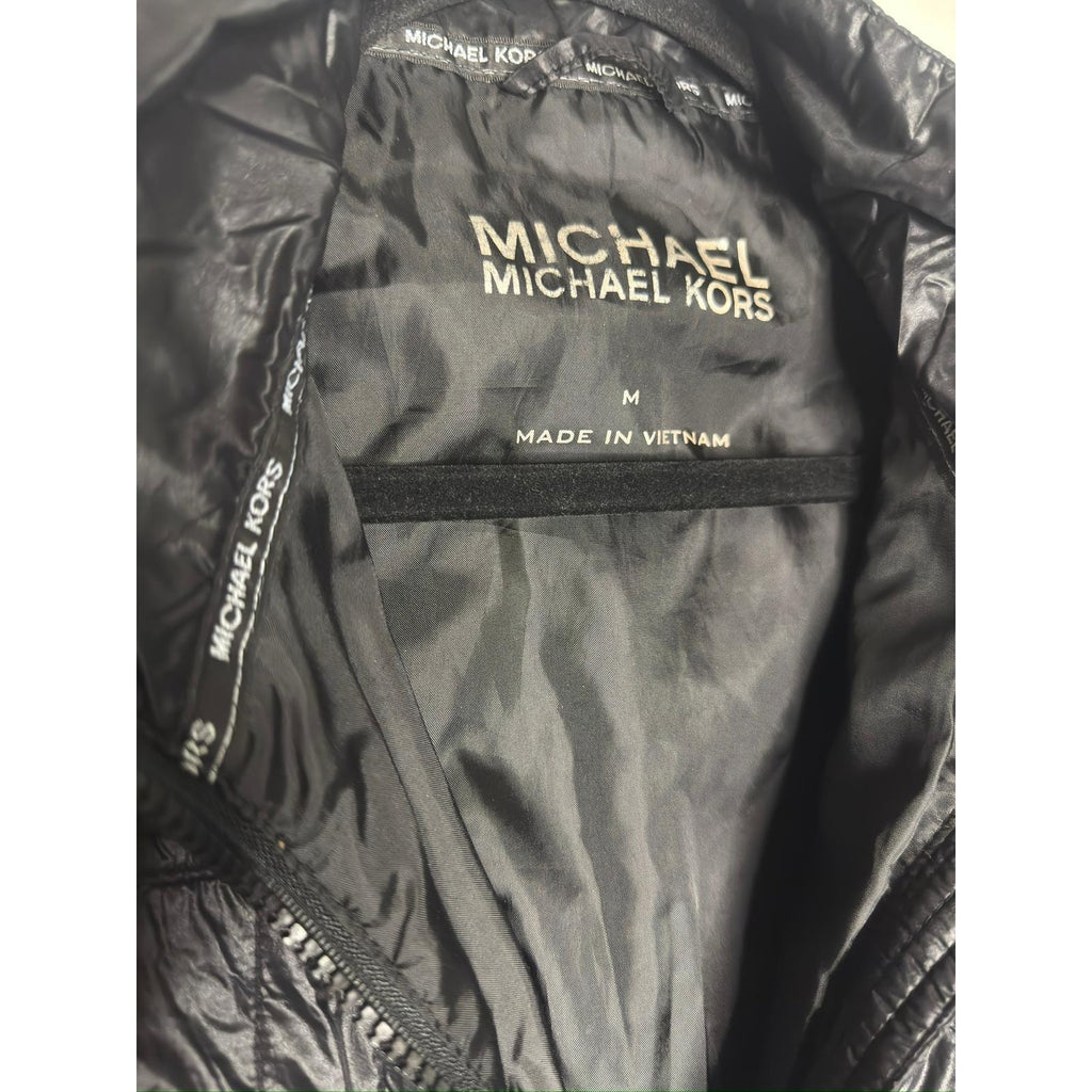 Michael Kors Quilted Puffer Vest Black