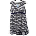 JoJo Maman Bébé Polka Dot Print Dress Navy/White Size 14