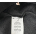 Champion Powerblend Script Logo Pullover Hoodie Black