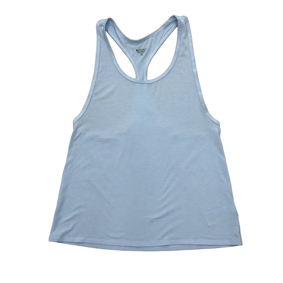 Athleta Light Blue Racerback Tank Top