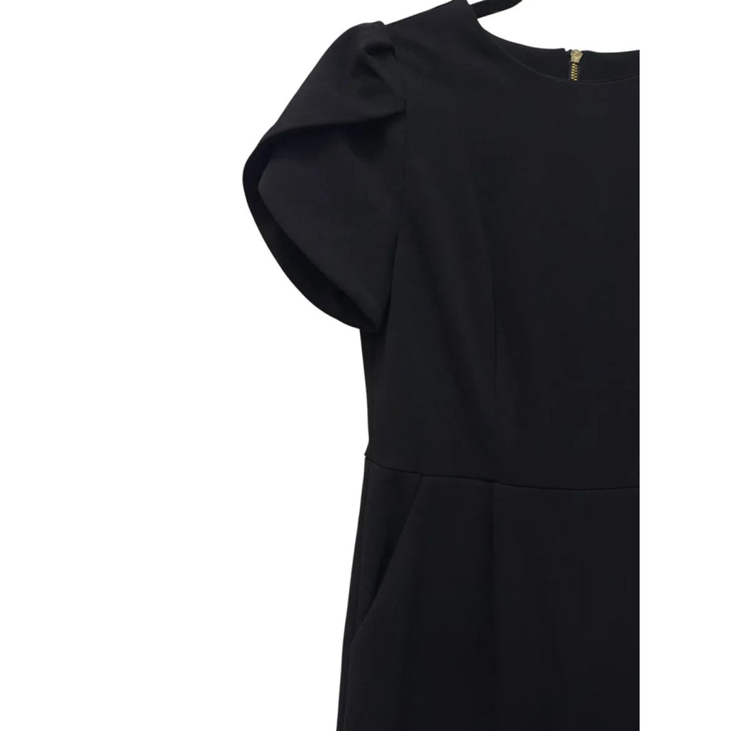 Black short-sleeve Calvin Klein jumpsuit
