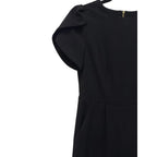 Black short-sleeve Calvin Klein jumpsuit