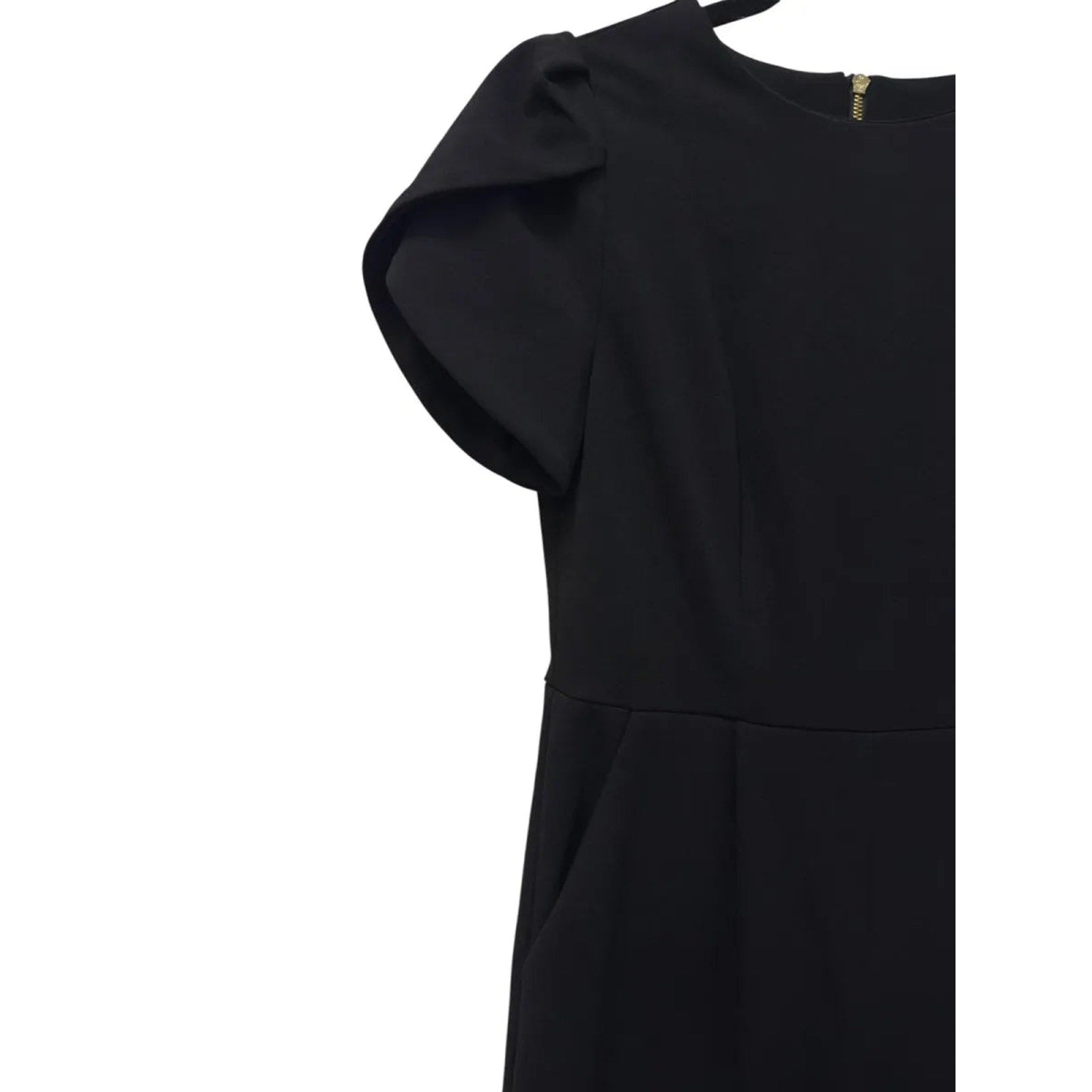 Black short-sleeve Calvin Klein jumpsuit