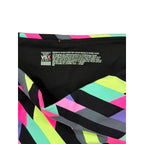 VSX Sport Knockout Geometric Print Athletic Leggings Black