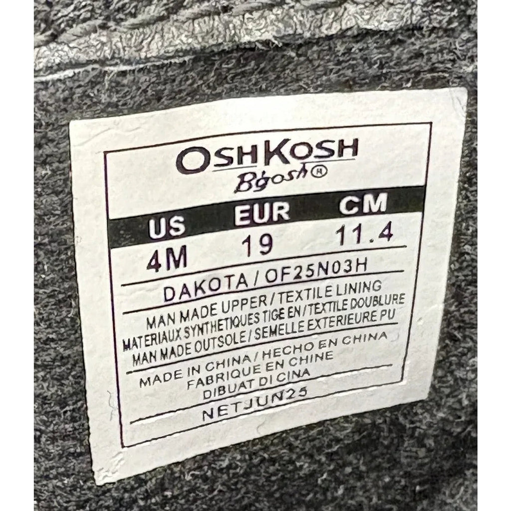 OshKosh B'gosh Dakota Moto Ankle Boots Black