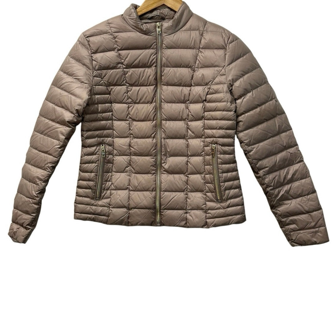 Art-No puffer jacket in beige for woman in size S