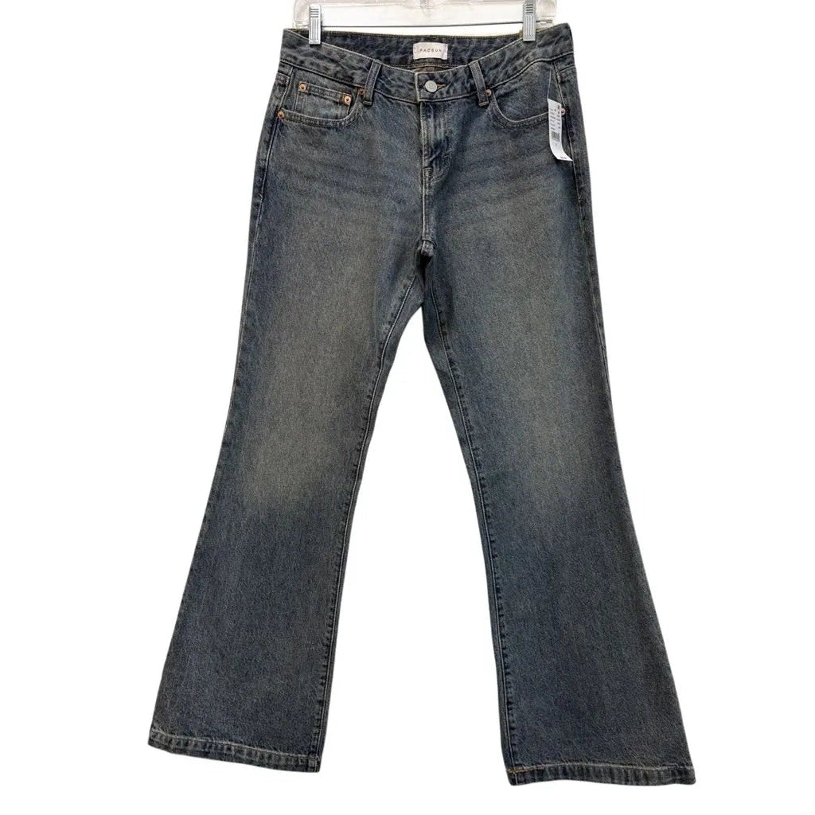 PacSun Jade Low Rise Bootcut Jeans Medium Blue