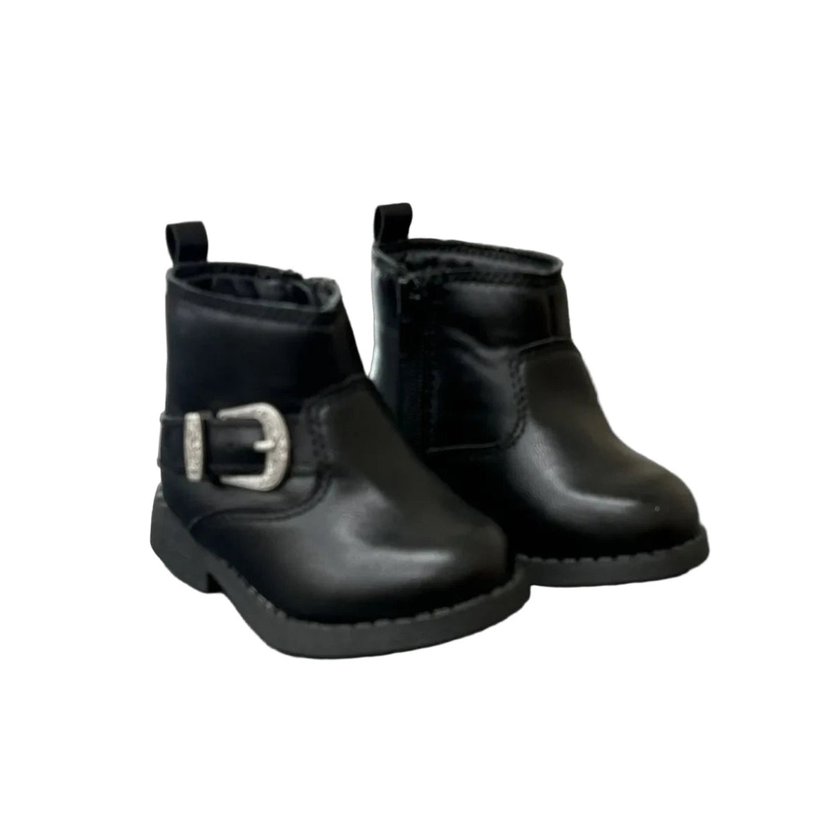 OshKosh B'gosh Dakota Moto Ankle Boots Black