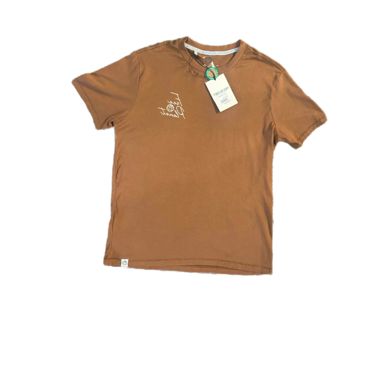 Free Planet National Park Graphic T-Shirt Brown
