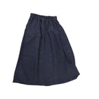 Navy Blue Vintage Polka Dot Midi Skirt Pleated A-Line Tagged Size 14 (XS/S Actual Size)