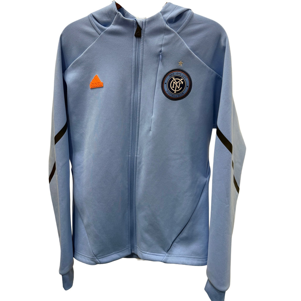 Men's Sky Blue New York City FC 2024 Anthem Full-Zip Jacket