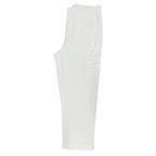 VINCE. LINEN MIX WHITE WOMAN'S PANTS SIZE L