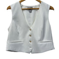 H&M white vest in size M for women