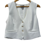 H&M white vest in size M for women