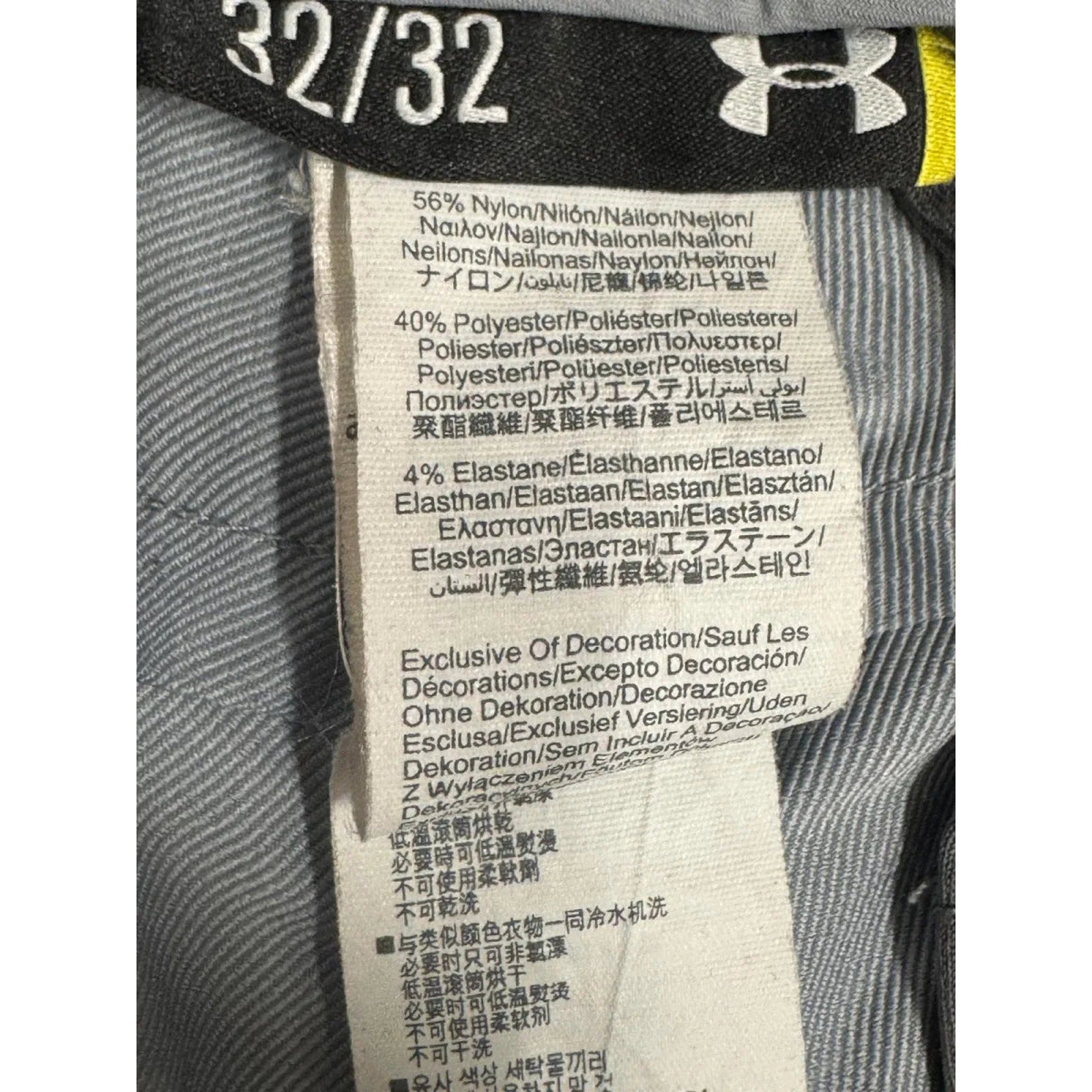 Under Armour UA Golf Performance Pants Light Grey