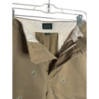 J.Crew Re-Imagined Embroidered Floral Chino Shorts Size 4