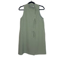 Love, Bonito Sage Green Mock Neck Sleeveless Mini Dress Size 6