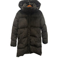 Unreal Fur Black Hooded Puffer Coat Women’s