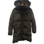 Unreal Fur Black Hooded Puffer Coat Women’s