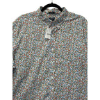 J.Crew Slim Untucked Flex Oxford Floral Button-Down Shirt L