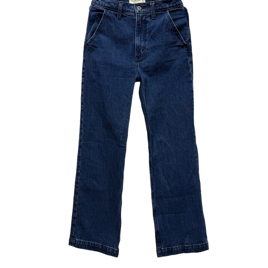 Abercrombie blue jeans relaxed fit in size 25