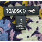Toad&Co Floral Print Short Sleeve Dress