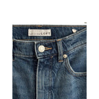 LOFT The Straight High Rise Medium Wash Jeans