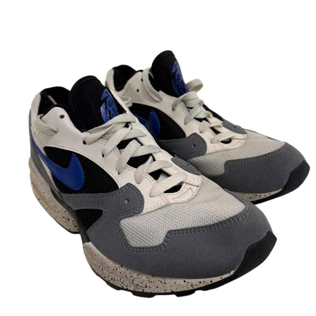 Nike Air Sneakers Gray White Blue Size US 9 / EU 42.5 Retro Running Style