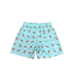 Abercrombie & Fitch Kids Burger Fries Swim Shorts Mint