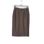 Valerie Stevens Pencil Skirt and Blazer Suit Set Taupe