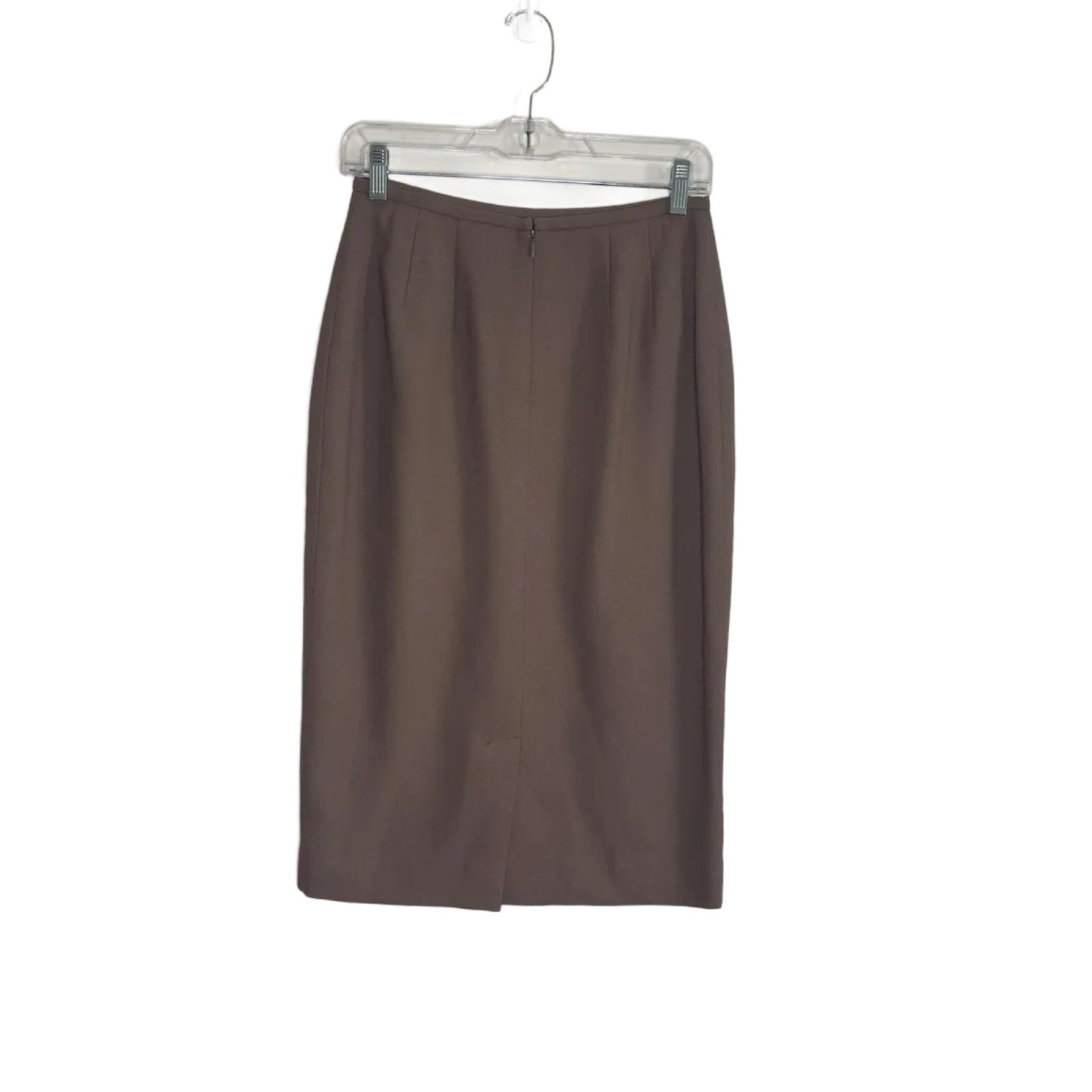 Valerie Stevens Pencil Skirt and Blazer Suit Set Taupe