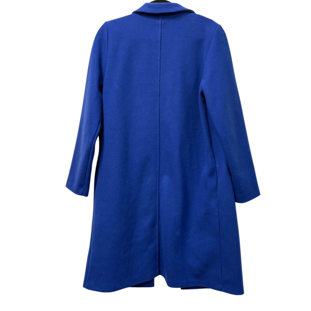 Zara Royal Blue Open-Front Coat Size L