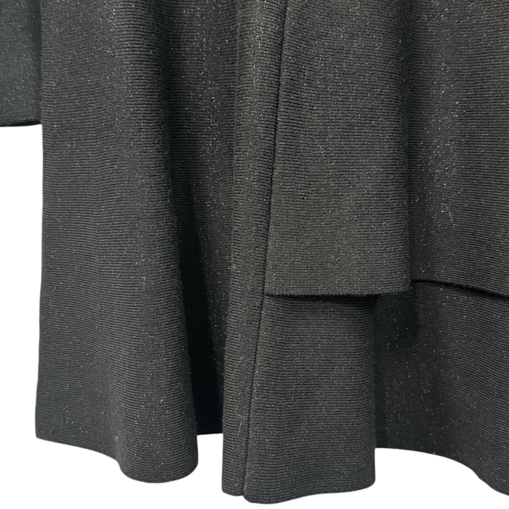 BOSS Black Sweater Dress Size S Long Sleeve Knit Fit and Flare Elegant Dress