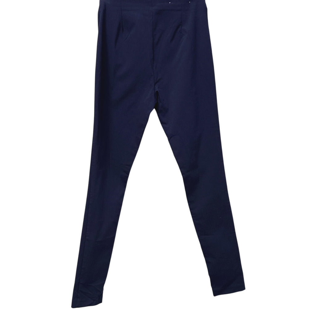 Michael Kors Navy Blue Slim Fit Stretch Leggings Size Small Pull-On Pants