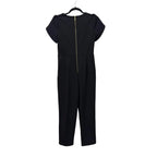 Black short-sleeve Calvin Klein jumpsuit