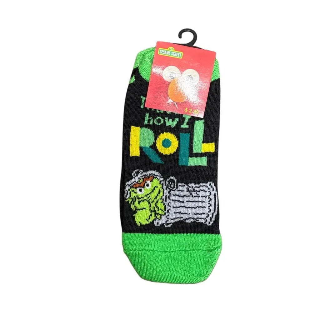 Sesame Street Novelty Ankle Socks Pack of 6