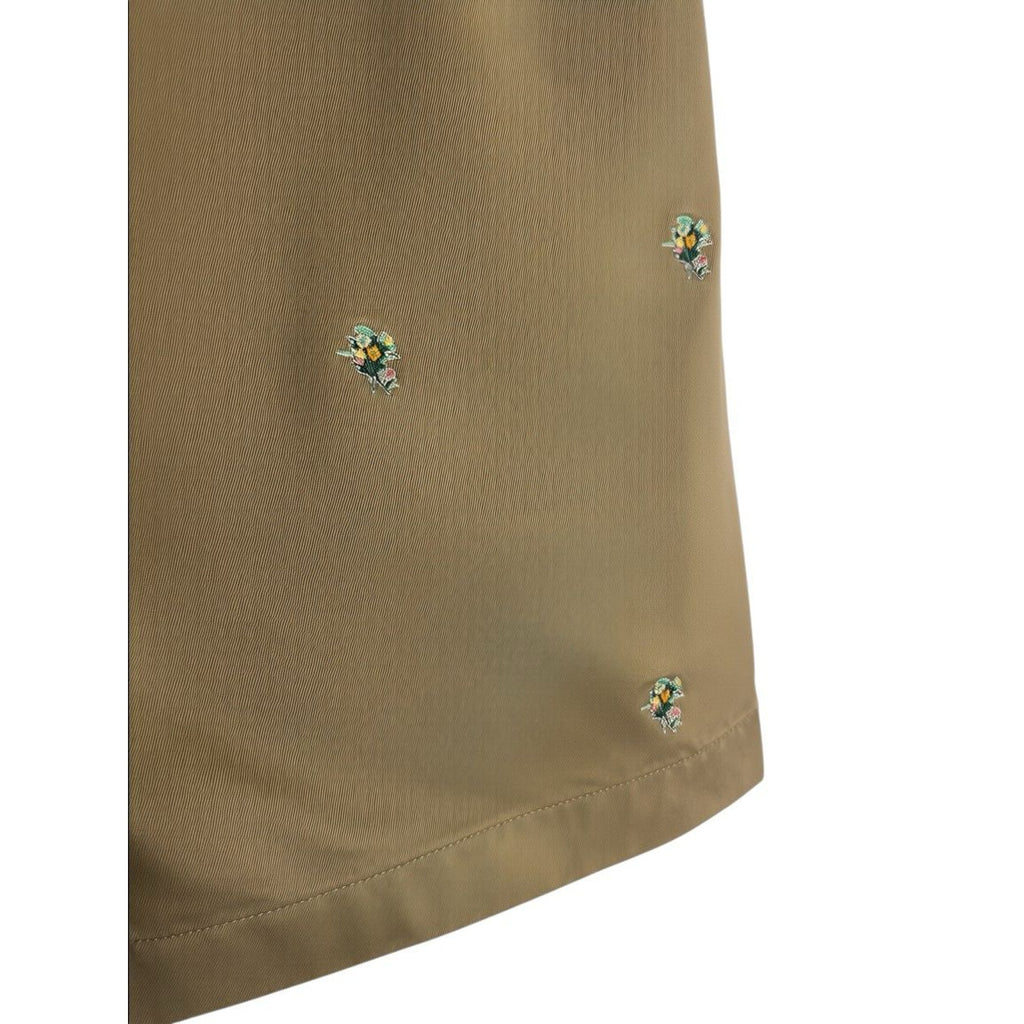 J.Crew Re-Imagined Embroidered Floral Chino Shorts Size 4
