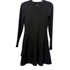 BOSS Black Sweater Dress Size S Long Sleeve Knit Fit and Flare Elegant Dress