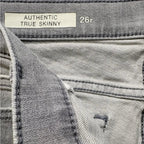 Gap 1969 Authentic True Skinny Mid Rise Stretch Jeans