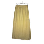 Lost + Wander Jacquard Maxi Skirt Yellow S