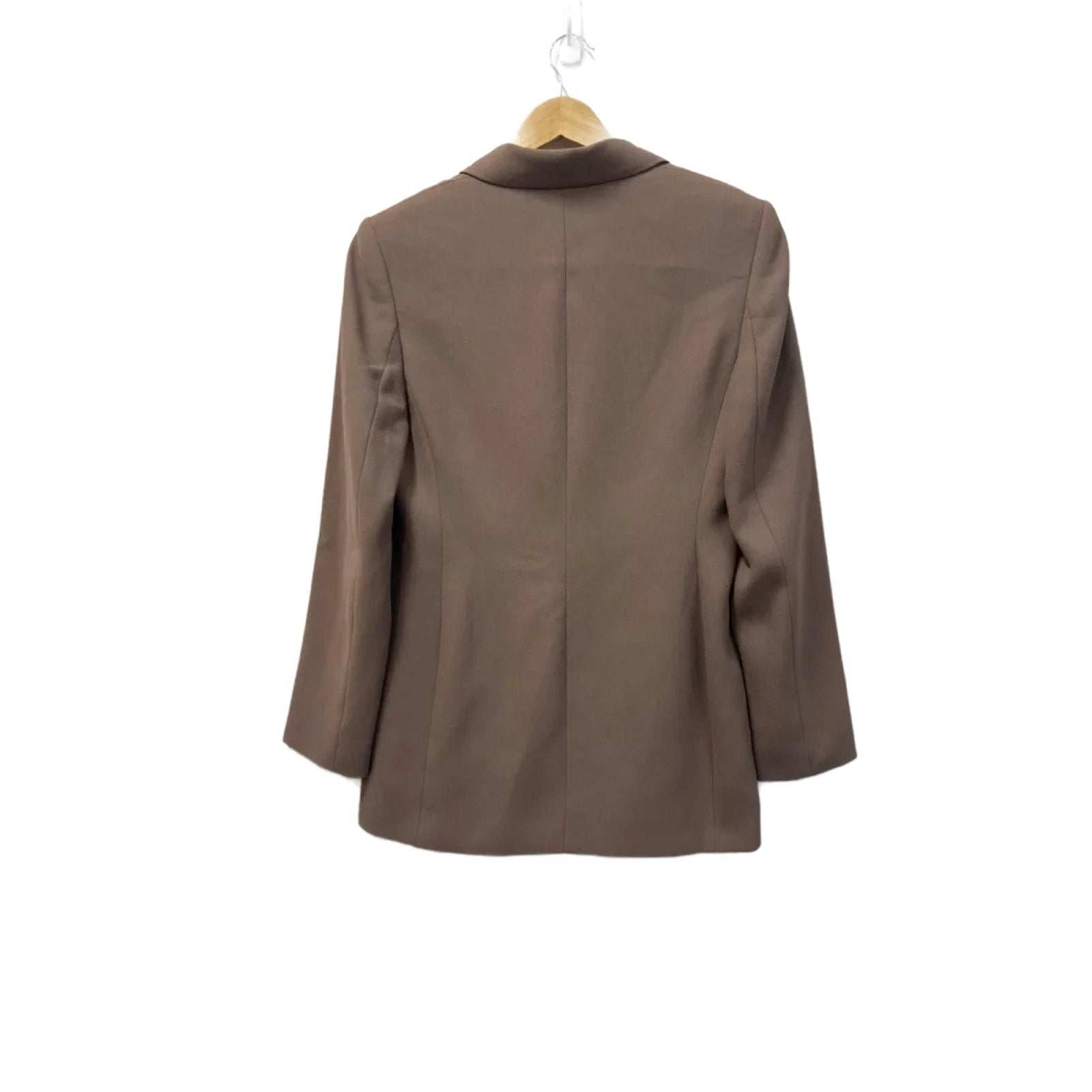 Valerie Stevens Pencil Skirt and Blazer Suit Set Taupe
