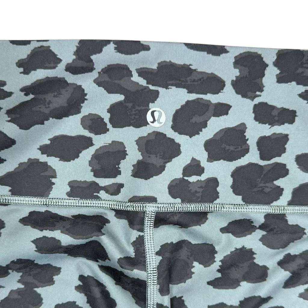 Lululemon Leopard Print High-Rise Leggings Crop