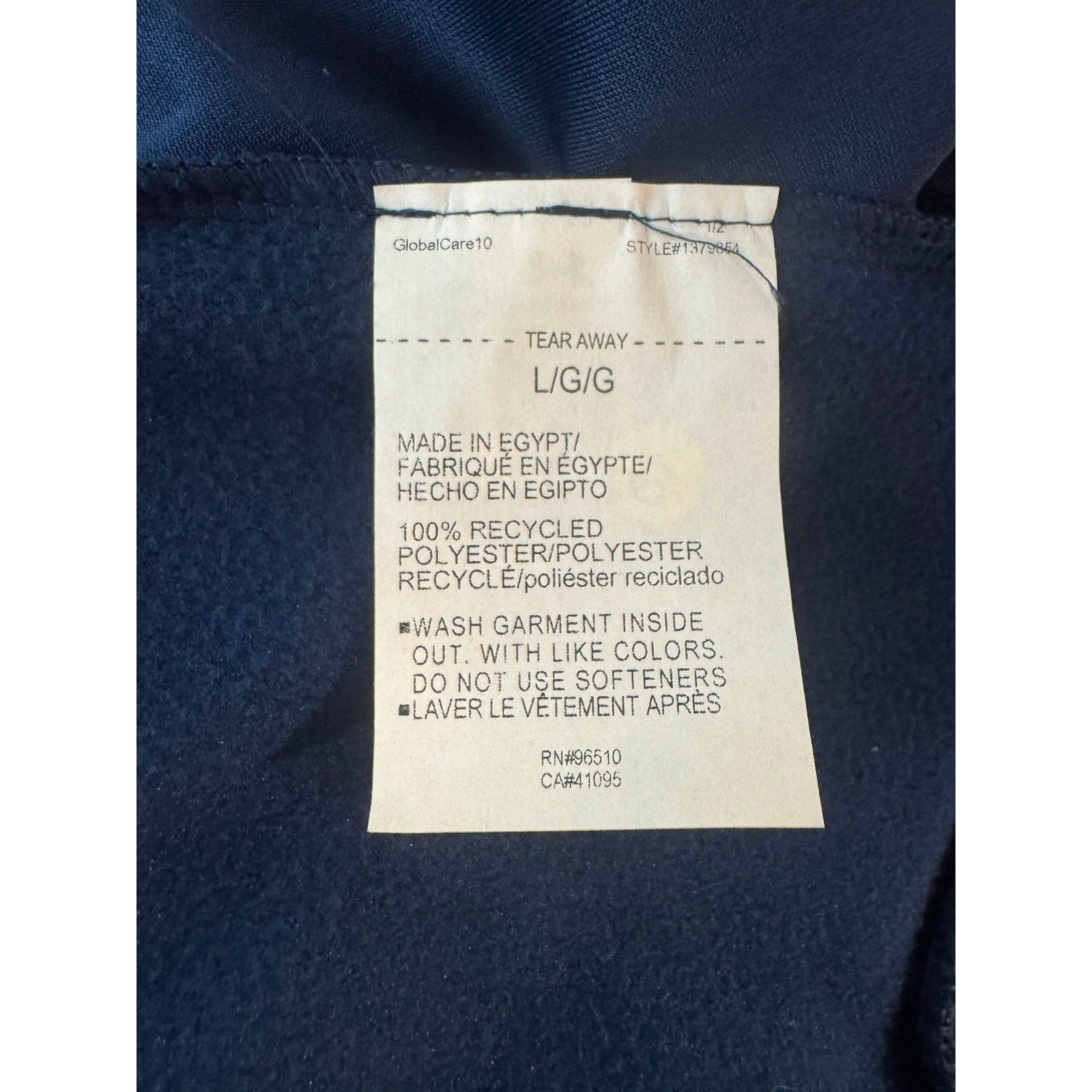 Under Armour Fleece Big Logo Hoodie Navy