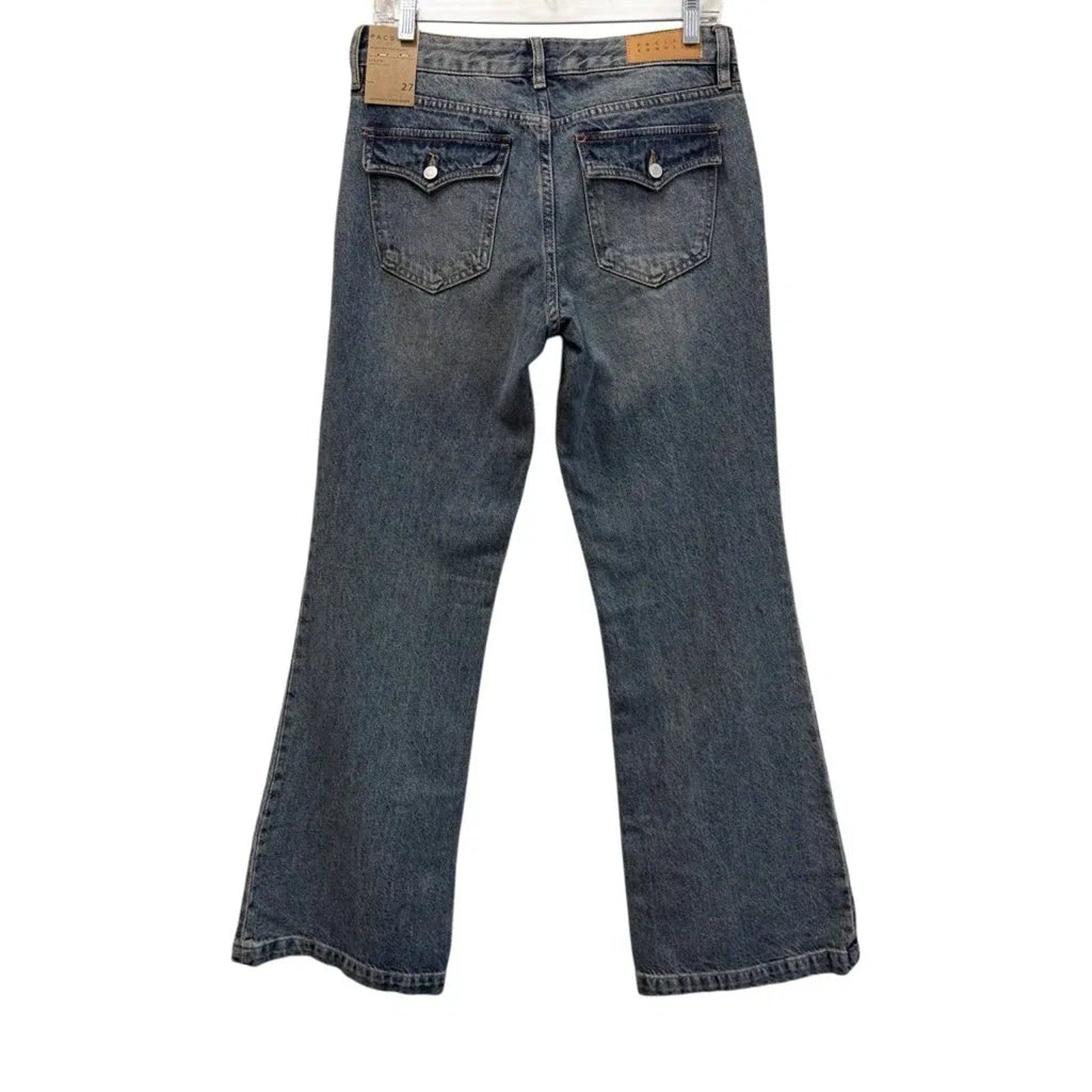 PacSun Jade Low Rise Bootcut Jeans Medium Blue