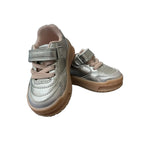Carter's Metallic Silver Sneakers Velcro Size 4M