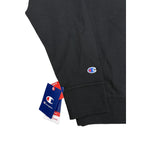 Champion Powerblend Script Logo Pullover Hoodie Black