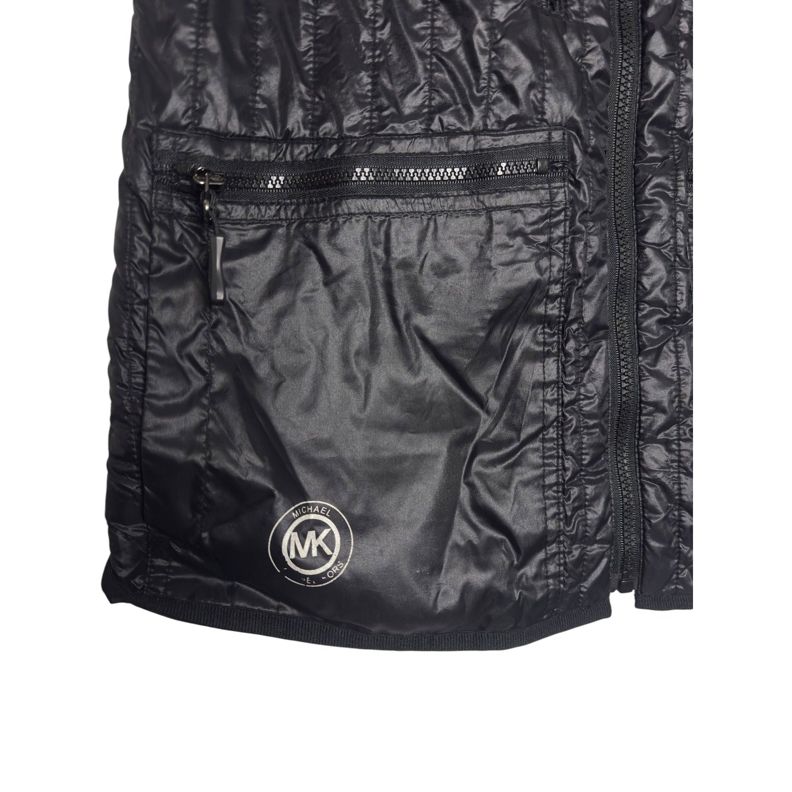 Michael Kors Quilted Puffer Vest Black